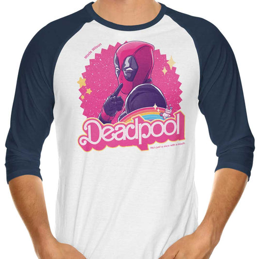 Just a Merc - 3/4 Sleeve Raglan T-Shirt