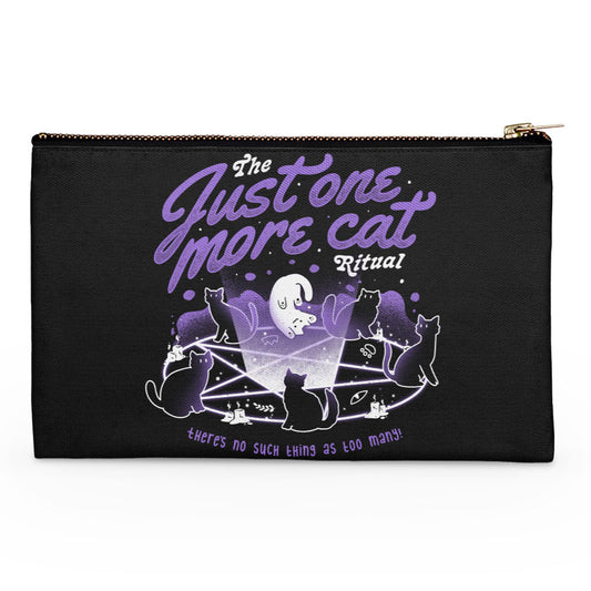 Just One More Cat - Accessory Pouch