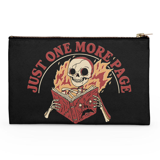 Just One More Page - Accessory Pouch