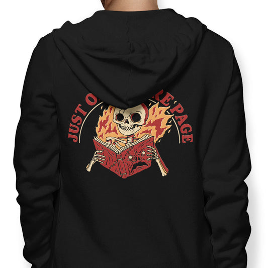 Just One More Page - Hoodie