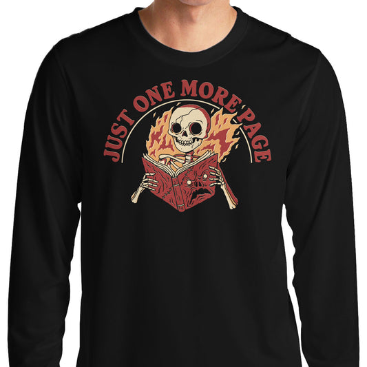Just One More Page - Long Sleeve T-Shirt