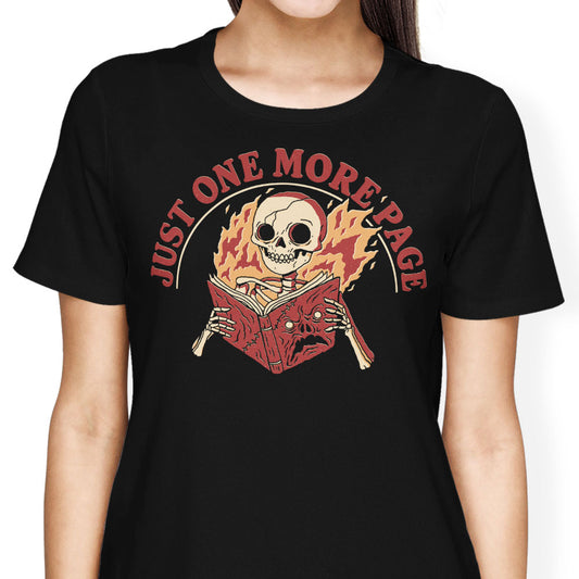 Just One More Page - Women's Apparel