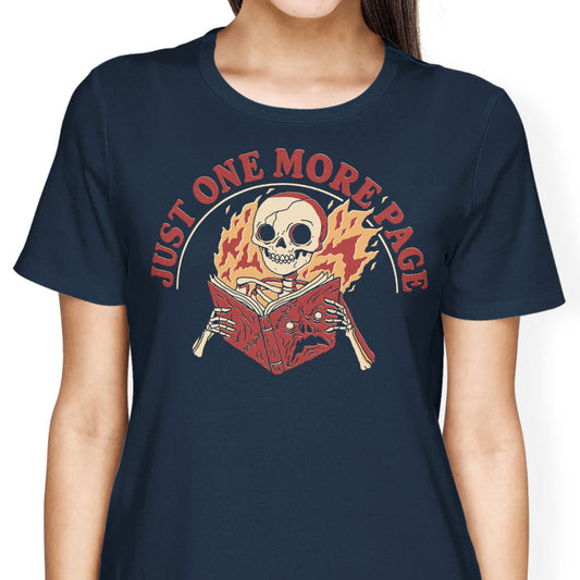 Just One More Page - Women's Apparel