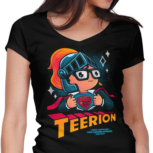 Justice and Tees - Women's V-Neck