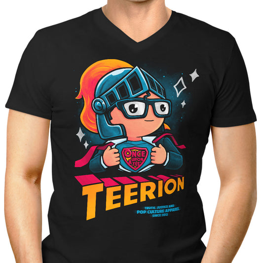 Justice and Tees - Men's V-Neck