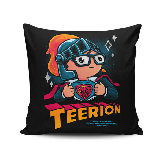 Justice and Tees - Throw Pillow