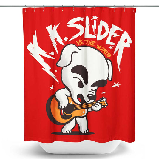 KK vs. The World - Shower Curtain