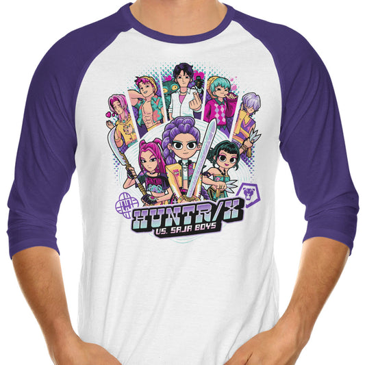 KPop Pilgrim - 3/4 Sleeve Raglan T-Shirt