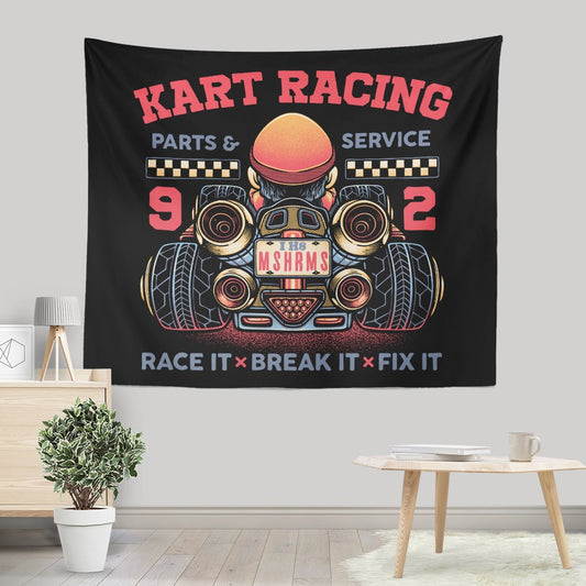 Kart Racing - Wall Tapestry