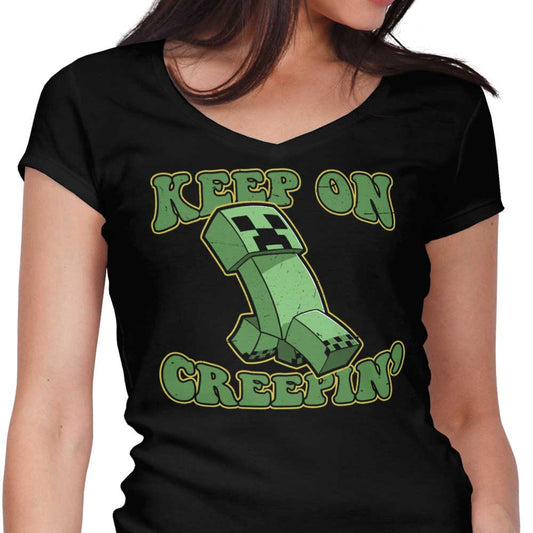 Keep on Creepin' - Women's V-Neck