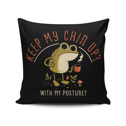 Keep Your Chin Up - Throw Pillow