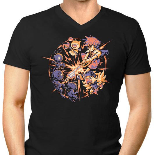 Keyblade Clash - Men's V-Neck