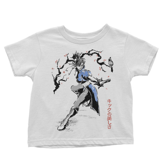 Kicking Beauty Sumi-e - Youth Apparel