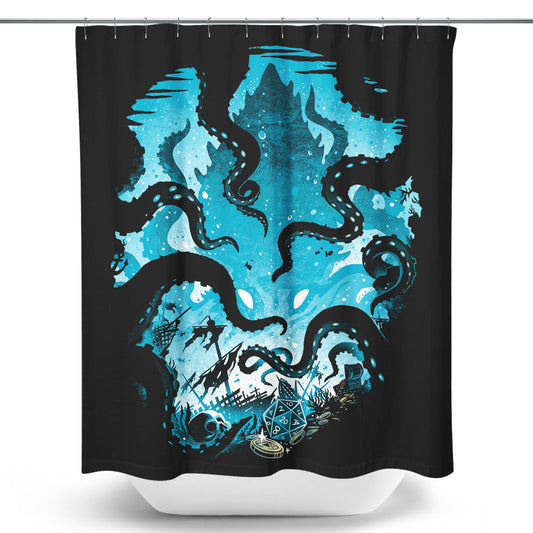 King of the Deep - Shower Curtain
