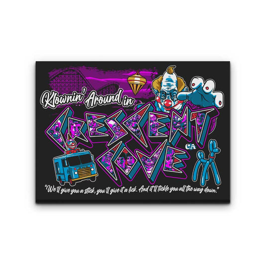 Klownin' Around - Canvas Print