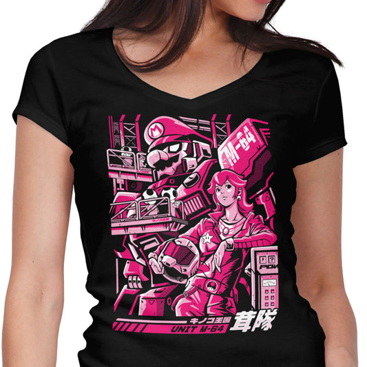 Koopa Destroyer - Women's V-Neck