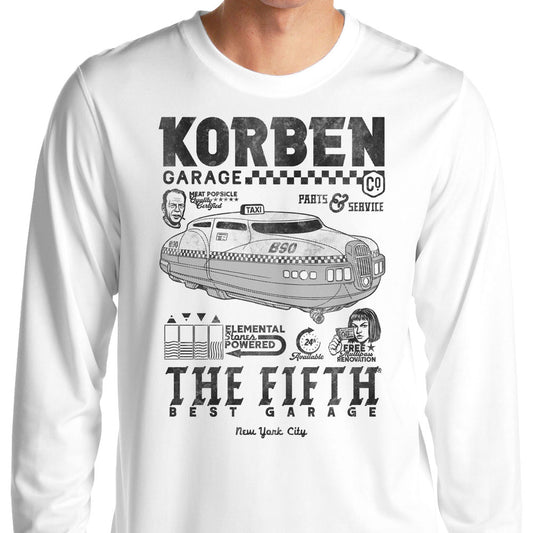 Korben Garage - Long Sleeve T-Shirt