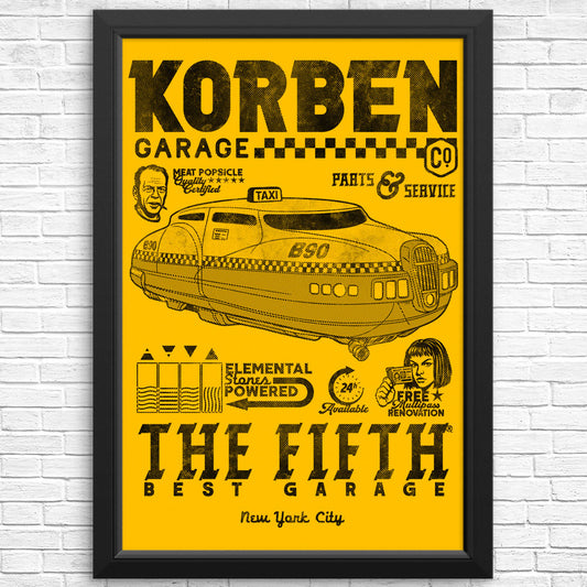 Korben Garage - Posters & Prints