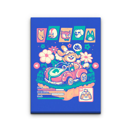 La Belle Kart - Canvas Print