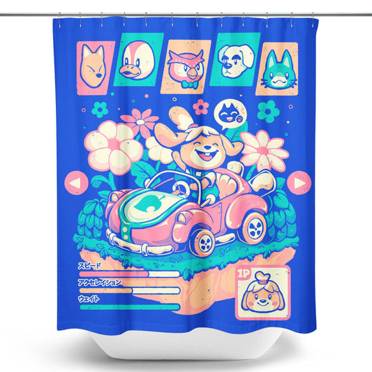 La Belle Kart - Shower Curtain