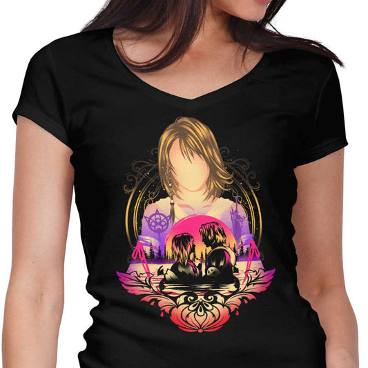 Lady Summoner - Women's V-Neck