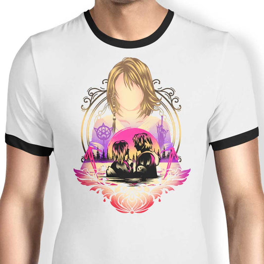 Lady Summoner - Ringer T-Shirt