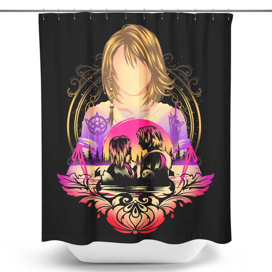 Lady Summoner - Shower Curtain