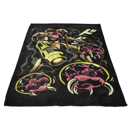 Larva Swarm - Fleece Blanket