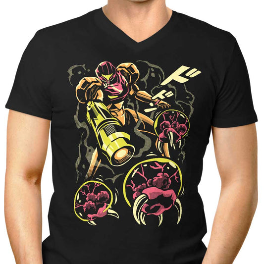 Larva Swarm - Men's V-Neck