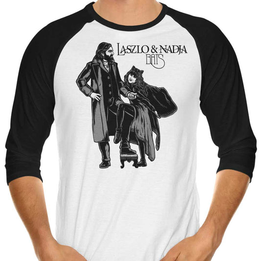 Laszlo and Nadja - 3/4 Sleeve Raglan T-Shirt