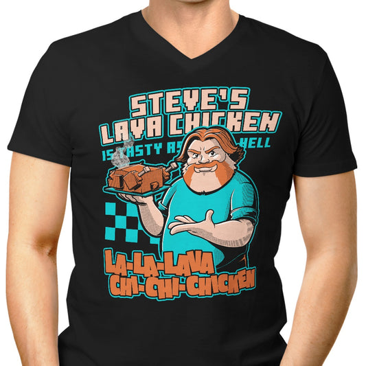 Lava Chicken - Men's V-Neck