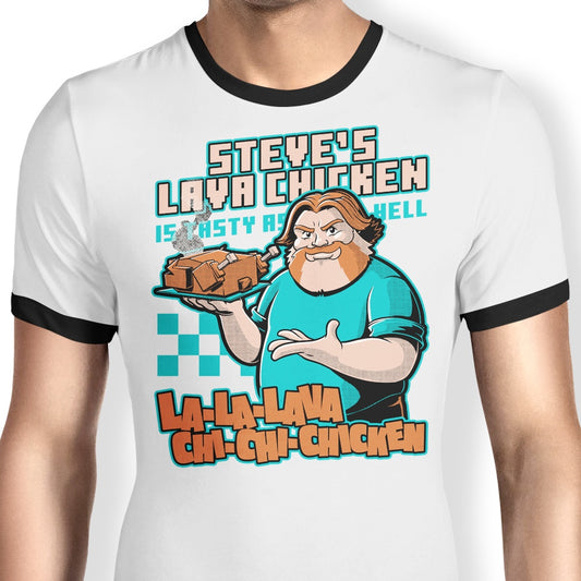 Lava Chicken - Ringer T-Shirt