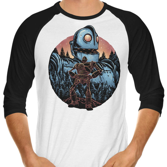 Legend of the Gentle Giant - 3/4 Sleeve Raglan T-Shirt