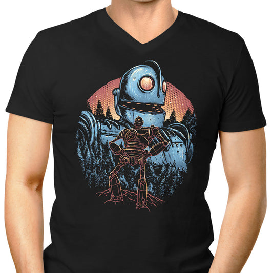 Legend of the Gentle Giant - Men's V-Neck