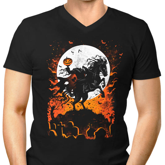 Legend of the Headless Horseman - Men's V-Neck