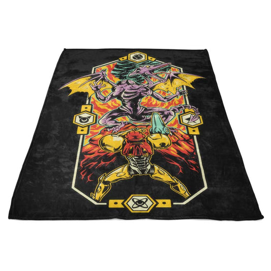 Legend of the Space Dragon - Fleece Blanket