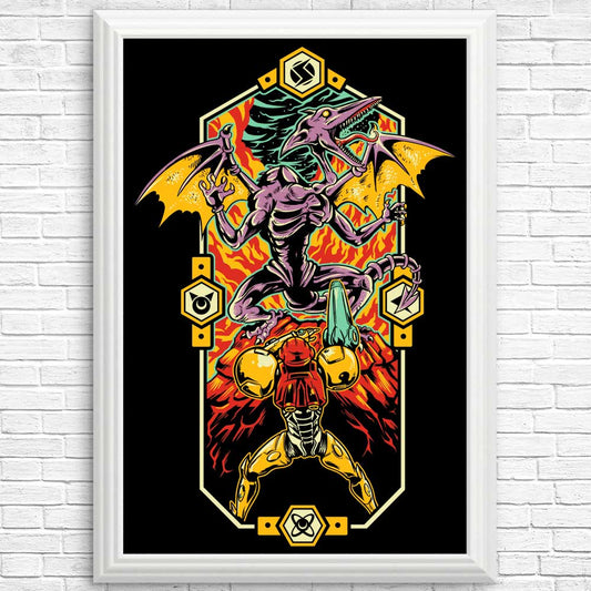 Legend of the Space Dragon - Posters & Prints