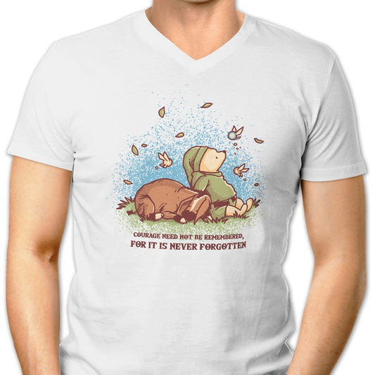 Legendary Bear - Men's V-Neck