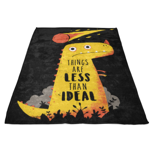 Less than Ideal - Fleece Blanket