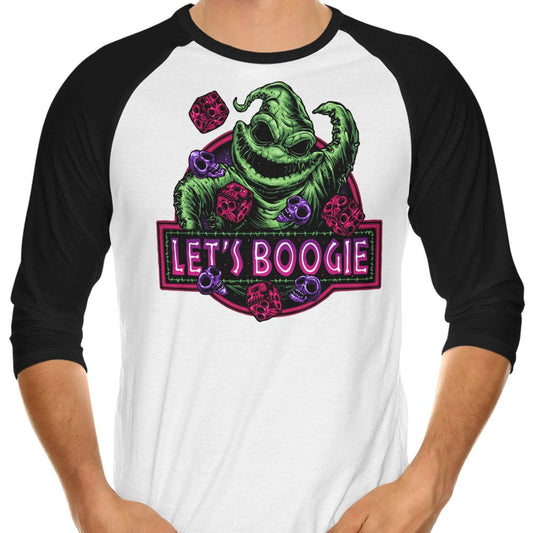 Let's Boogie - 3/4 Sleeve Raglan T-Shirt