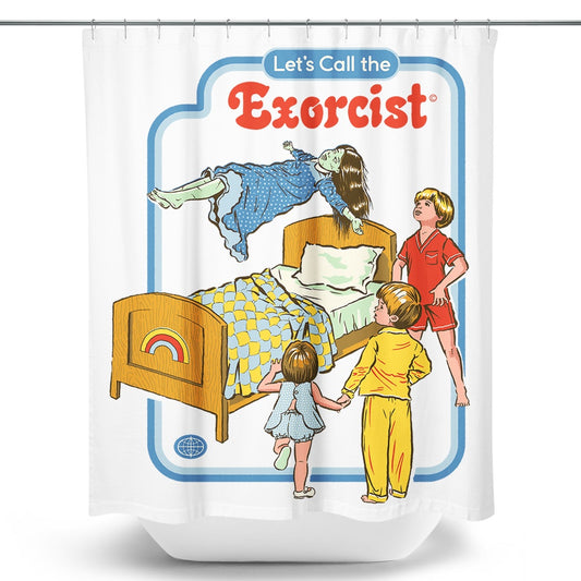 Let's Call the Exorcist - Shower Curtain