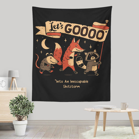 Let's Gooo! - Wall Tapestry
