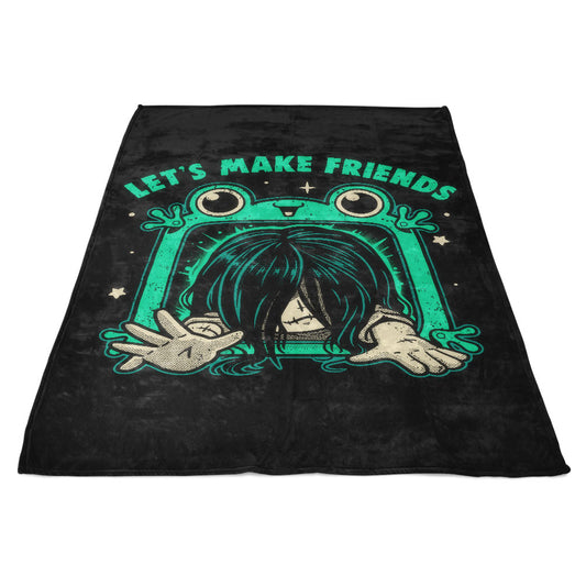 Let's Make Friends - Fleece Blanket