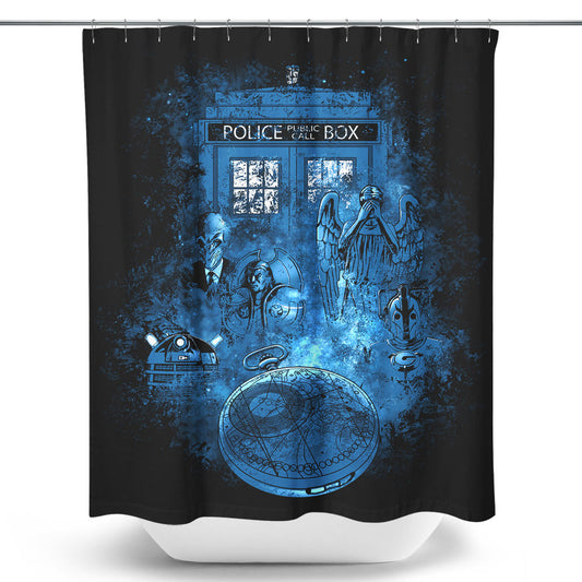 Life of the Doctor - Shower Curtain
