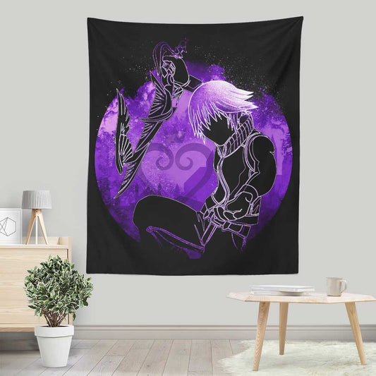 Light and Darkness Orb - Wall Tapestry