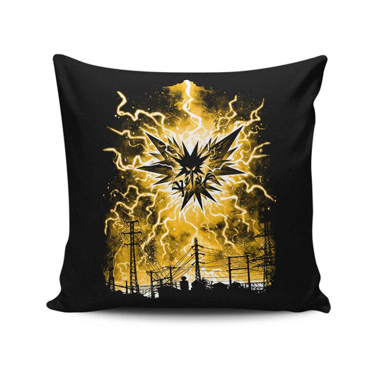 Lightning Storm - Throw Pillow