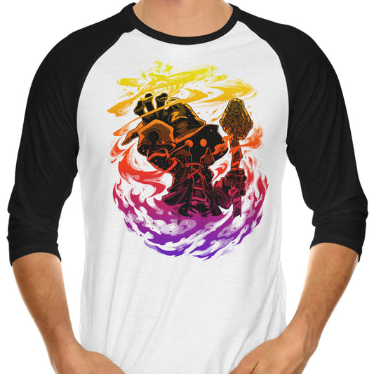 Like the Sun - 3/4 Sleeve Raglan T-Shirt