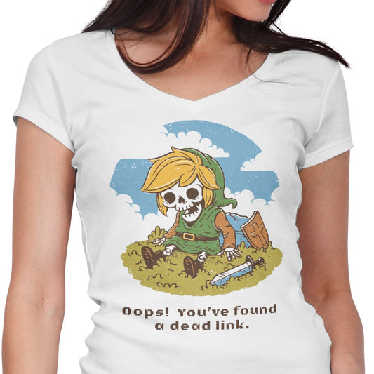 Link is Dead - Women's V-Neck