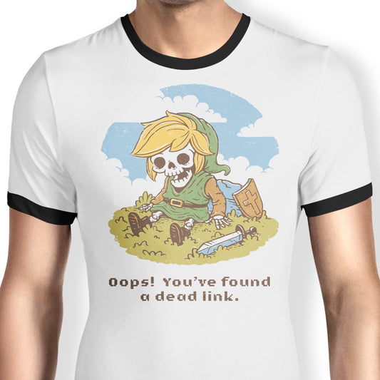 Link is Dead - Ringer T-Shirt