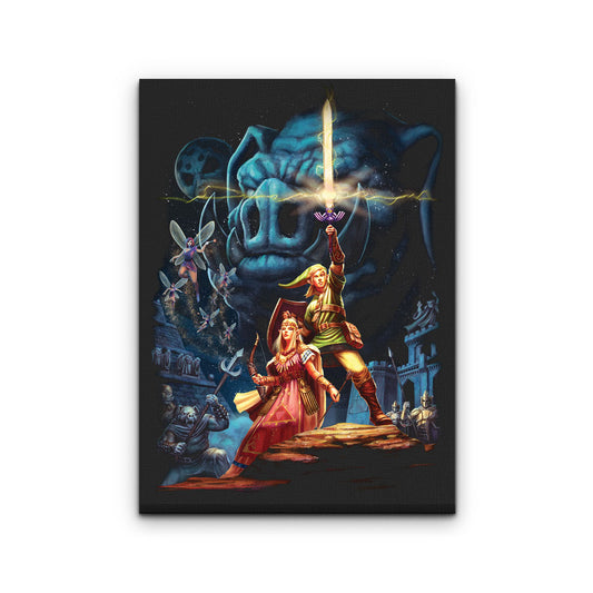 Link Wars - Canvas Print